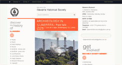 Desktop Screenshot of illawarramuseum.com